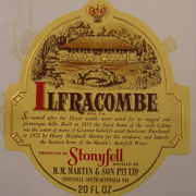 Stonyfell wine label
